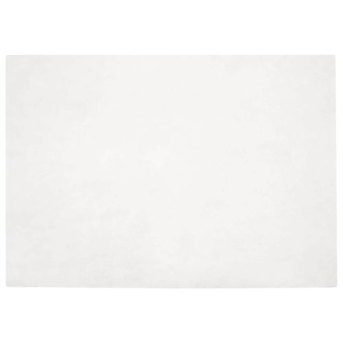 Килим с изкуствена заешка козина Olite Бяло 120 x 170 cm