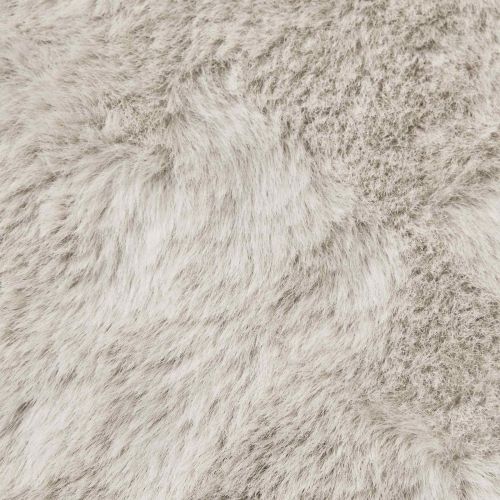 Килим с изкуствена заешка козина Olite Бежово 80 x 200 cm