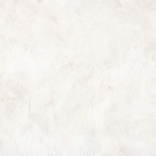 Килим с изкуствена заешка козина Olite Крем 80 x 200 cm