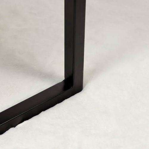 Килим с изкуствена заешка козина Olite Крем Ø 200 см Полиестер