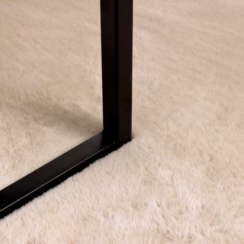 Килим с изкуствена заешка козина Olite Таупе 200 x 280 см