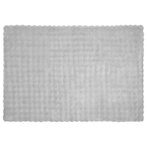 Пухено одеяло от зайче 4 pcs Сив 150 x 220 cm Полиестер