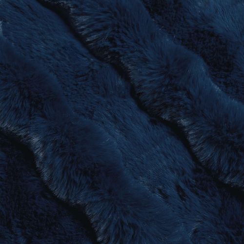 Пухено одеяло от зайче 4 pcs Морско синьо 240 x 270 см