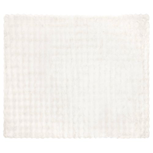 Пухено одеяло от зайче 4 pcs Бяло 220 x 240 cm Полиестер