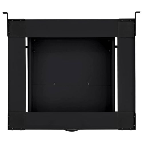 Педестал за пералня Черно 64 x 55 x 32.5 см Стомана