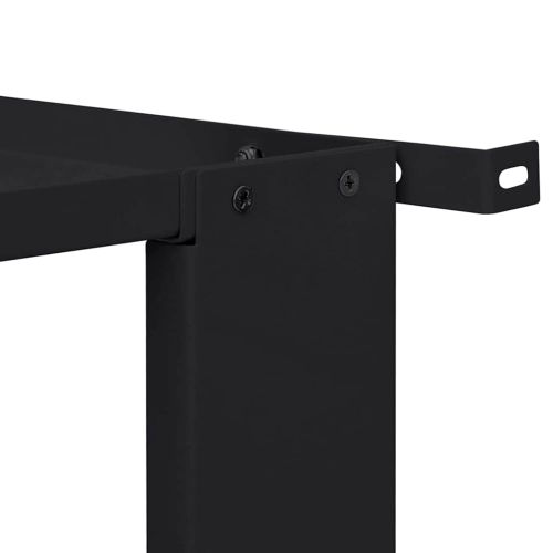 Педестал за пералня 2 pcs Черно 64 x 55 x 32.5 см Стомана