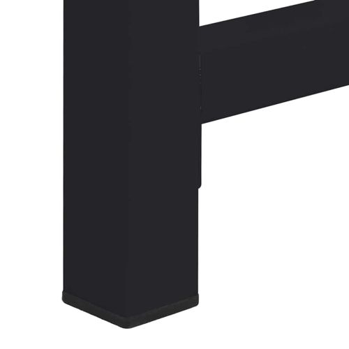 Педестал за пералня 2 pcs Черно 64 x 55 x 32.5 см Стомана