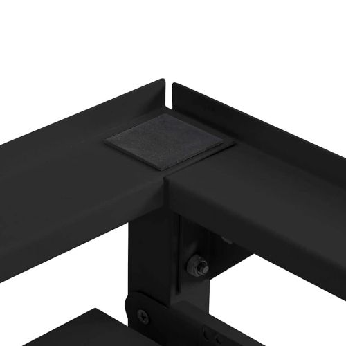 Педестал за пералня 2 pcs Черно 64 x 55 x 32.5 см Стомана