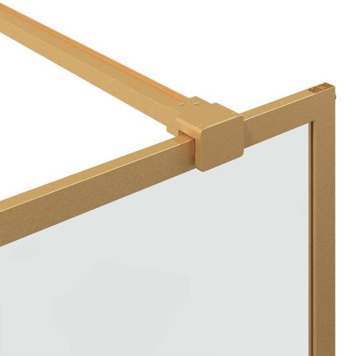 Стена на душ с вход Златист 80 x 195 cm закалено стъкло