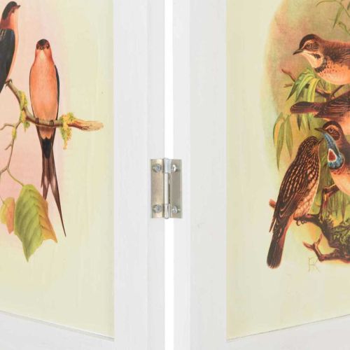 Ромdivider панел Бяло 212 x 165 см МДФ