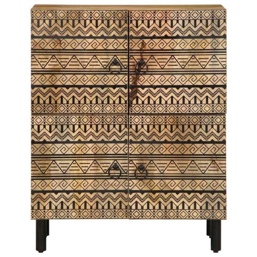 Бюфет 60x33,5x75 см грубо мангово дърво масив