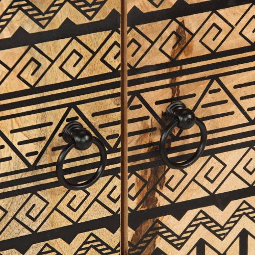 Бюфет 60x33,5x75 см грубо мангово дърво масив