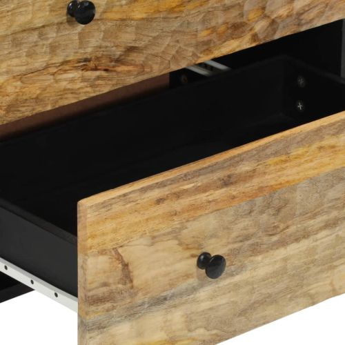 Странични шкафове 2 бр 60x33x75 см манго масивно дърво