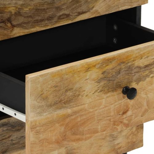 Нощно шкафче 50x33x60 см мангово дърво масив