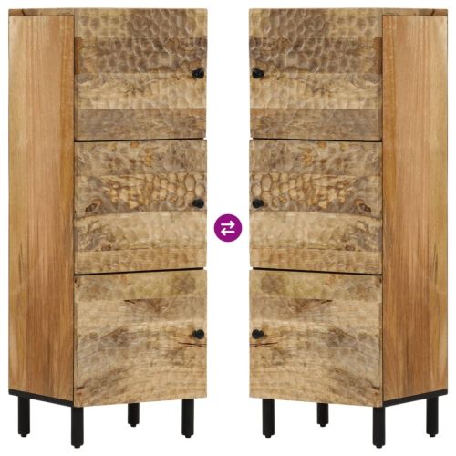 Висок шкаф, 40x33x110 см, мангово дърво масив