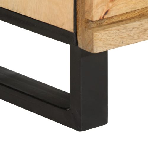 Бюфет, 60x34x75 см, грубо мангово дърво масив