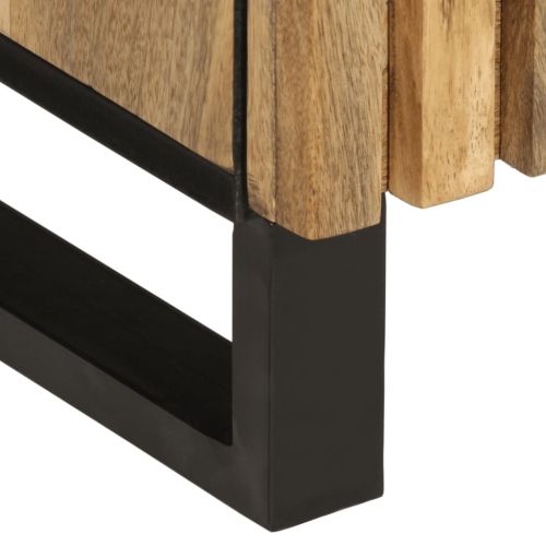 Бюфет, 38x34x160 см, грубо мангово дърво масив