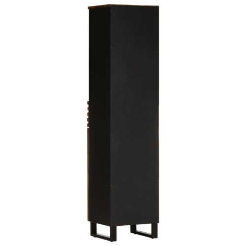 Бюфет, 38x34x160 см, акациево дърво масив