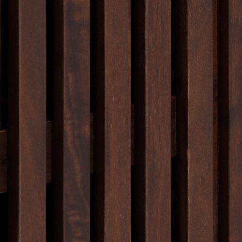 Бюфет, кафяв, 90x34x75 см, мангово дърво масив