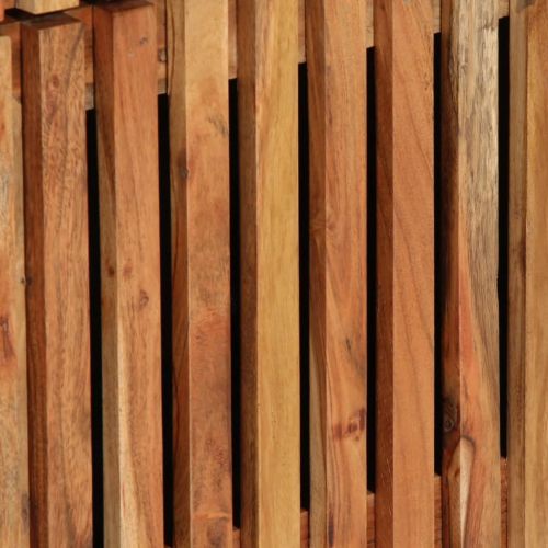 Висок шкаф, 40x34x110 см, акациево дърво масив