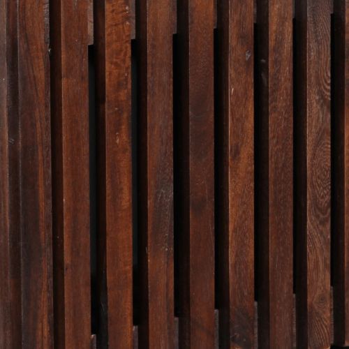 Висок шкаф, кафяв, 40x34x110 см, мангово дърво масив