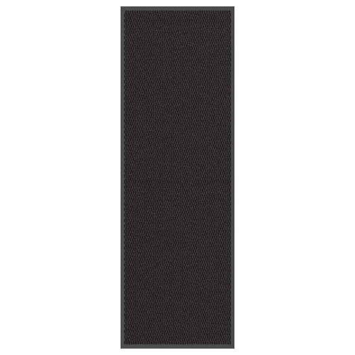 Изтривалка, черна, 60x180 см