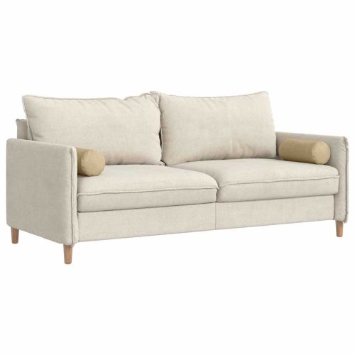 Възглавници валяци 2 pcs Сивозелен Ø 15 x 40 см Кордюрова тъкан