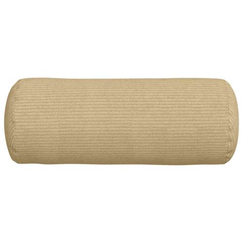 Възглавници валяци 2 pcs Сивозелен Ø 15 x 40 см Кордюрова тъкан