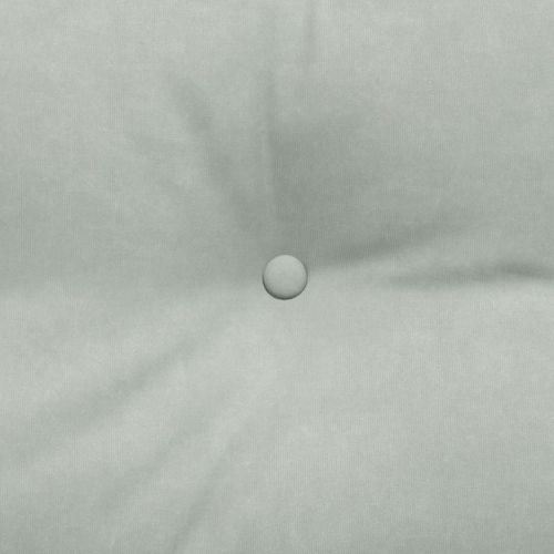 Възглавница за гръб Светлосиво 120 x 24 x 50 см Кадифе