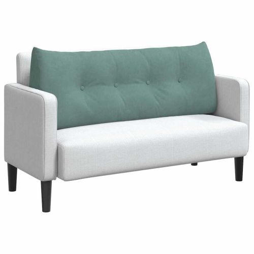 Възглавница за гръб Морско зелено 120 x 24 x 50 см Кадифе