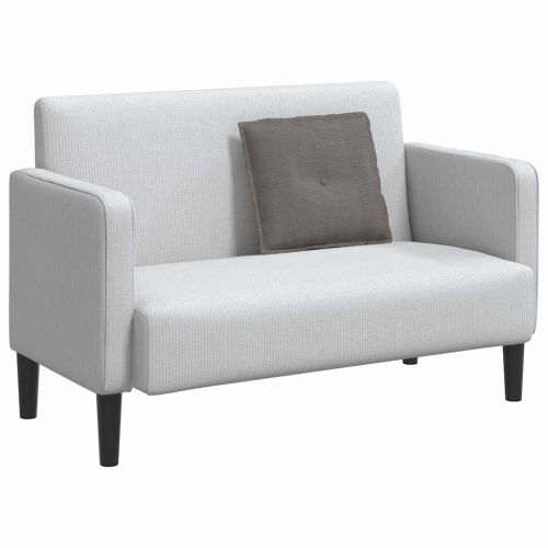 Възглавница за гръб Светлосиво 50 x 45 см Кордюрова тъкан