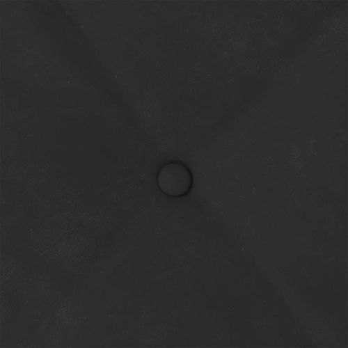 Възглавница за гръб Черно 80 x 50 cm Микрофибърна тъкан