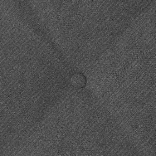 Възглавница за гръб Тъмен сив 100 x 50 cm Кордюрова тъкан