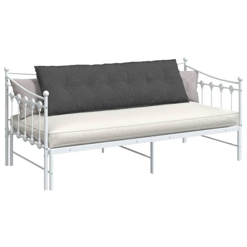 Възглавница за гръб Тъмен сив 160 x 50 cm Кордюрова тъкан