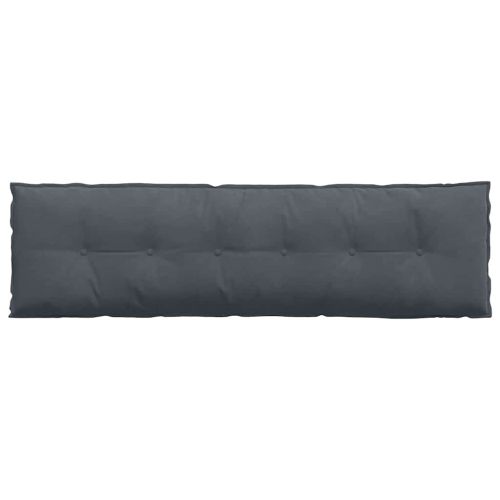 Възглавница за гръб Тъмен сив 180 x 50 см Кордюрова тъкан