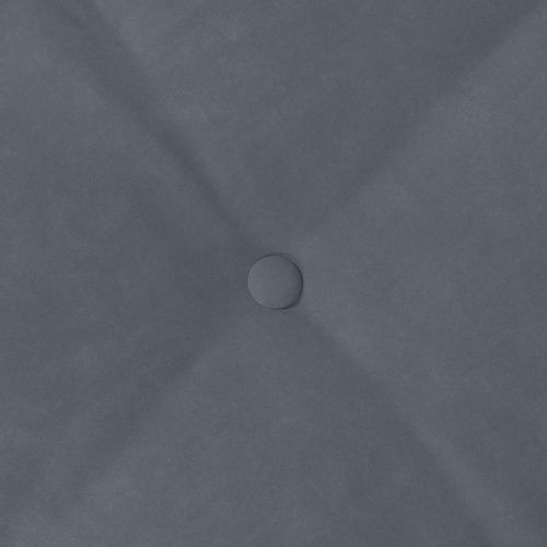 Възглавница за гръб Тъмен сив 180 x 50 см Кордюрова тъкан