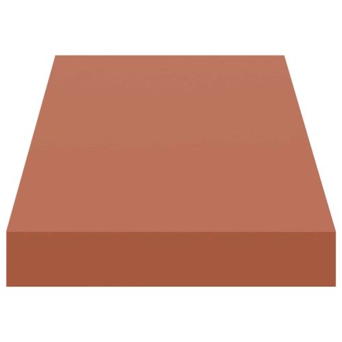 Стенен рафт Червено 50 x 23 x 4 см Инженерно дърво