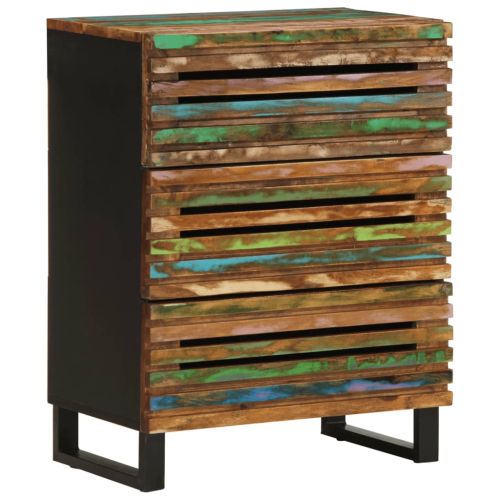 Бюфети, 3 бр, 60x34x75 см, акациево дърво масив