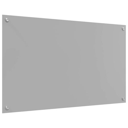 Кухненски заден панел 2 pcs Светлосиво 100 x 60 cm