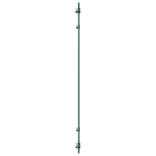 Кухненски заден панел 2 pcs Тъмен сив 70 x 60 cm