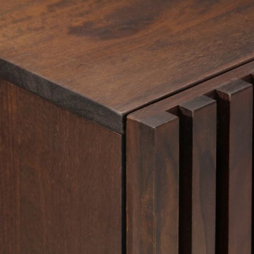 Бюфет, кафяв, 60x34x75 см, мангово дърво масив