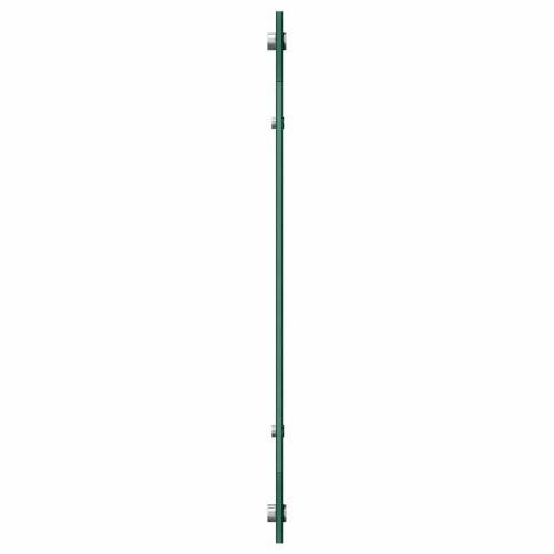 Кухненски заден панел Бяло 90 x 60 cm закалено стъкло