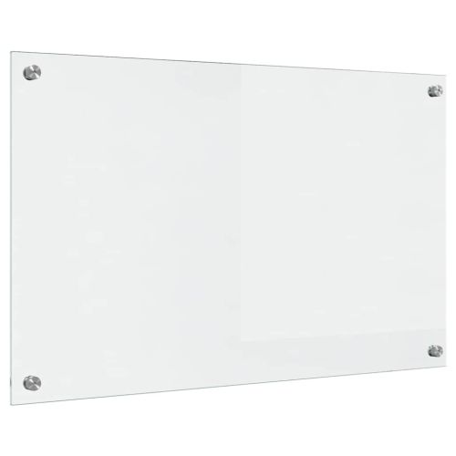 Кухненски заден панел Прозрачен 80 x 50 cm закалено стъкло