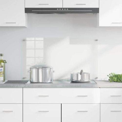 Кухненски заден панел Прозрачен 90 x 50 cm закалено стъкло