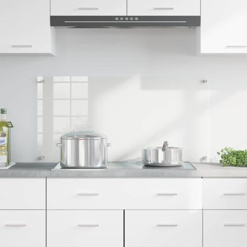 Кухненски заден панел Прозрачен 100 x 50 cm закалено стъкло