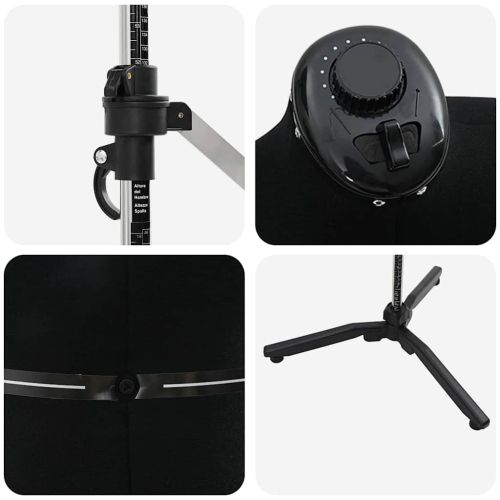 Регулируем формат за рокля женски Черно m Кадифе