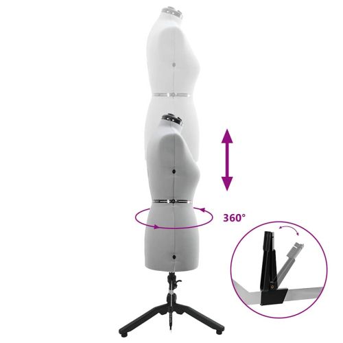 Регулируем формат за рокля женски Сив m Кадифе