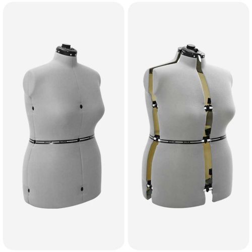 Регулируем формат за рокля женски Сив l Кадифе