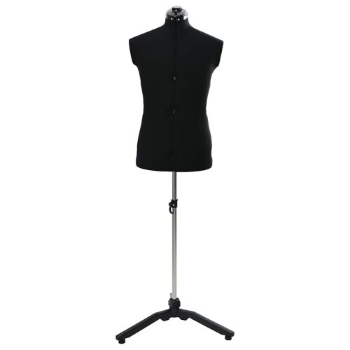 Регулируем формат за рокля женски Черно 37.5-45.5 инча текстил