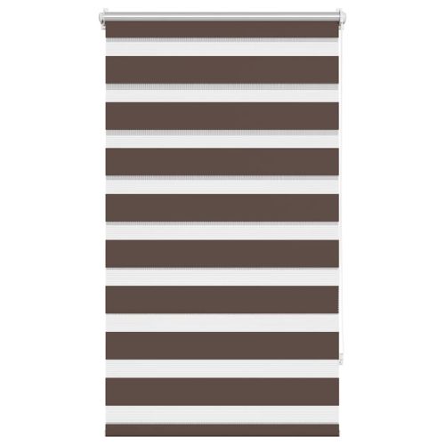 Щора "Зебра" 70 х 120 см, цвят кафе